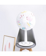 電風扇防塵罩風扇罩-粉色花朵